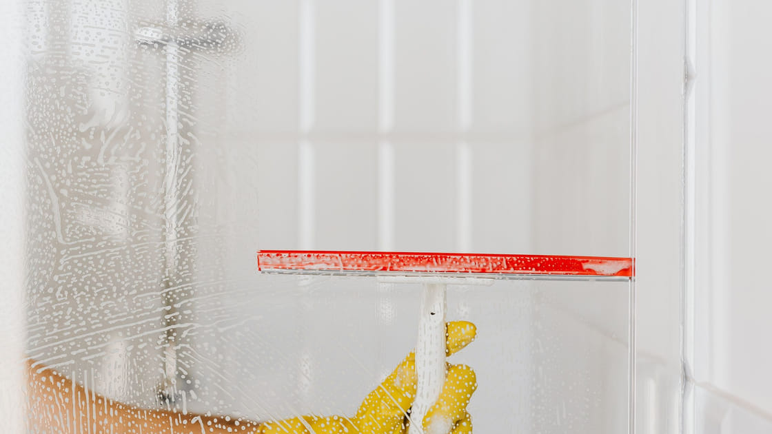 Why the Spots on Your Shower Glass Won't Wipe Off