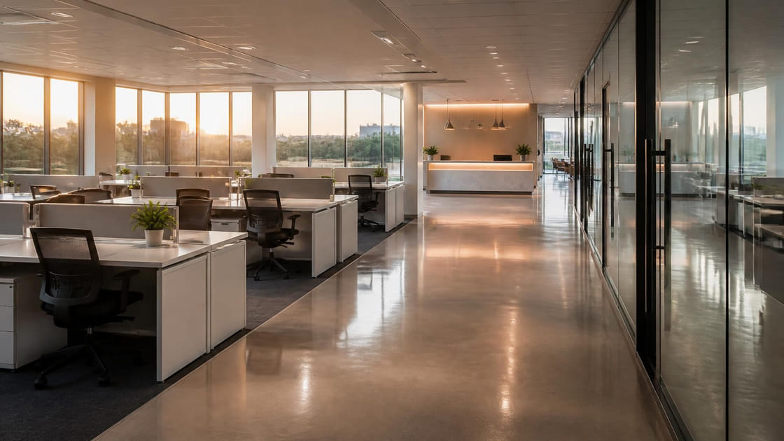 Commercial Cleaning — offices, storefronts and small business premises